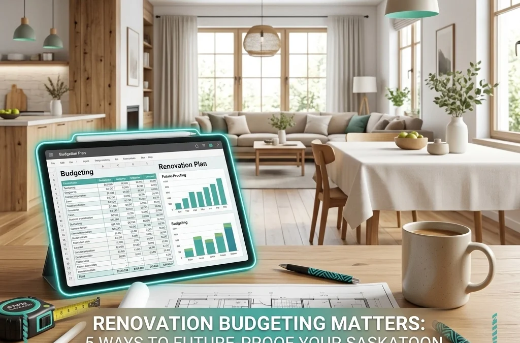 Renovation Budgeting Matters: 5 Ways to Future-Proof Your Saskatoon Home Improvement Project