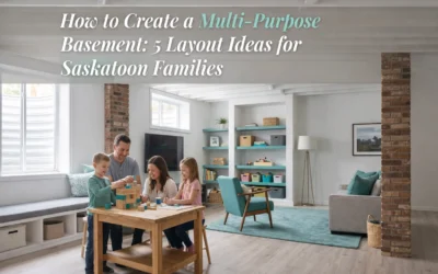 How to Create a Multi-Purpose Basement: 5 Layout Ideas for Saskatoon Families