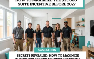 Renovation Companies Saskatoon Secrets Revealed: How to Maximize the $35,000 Secondary Suite Incentive Before 2027
