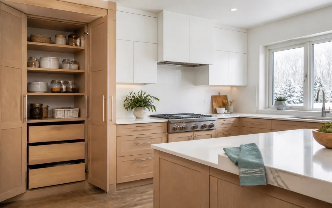 Kitchen Cabinet & Pantry Storage Ideas for Saskatoon Homes